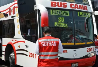 Sutran usa hoja de ruta electrónica para fiscalizar transporte interprovincial