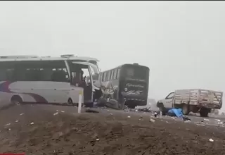 Tacna: Choque entre buses interprovinciales deja cinco víctimas mortales