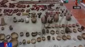 Tacna: incautan más de 200 piezas prehispánicas - Noticias de piezas