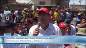 Tacna: Vizcarra afirma que realizarán estudio técnico de una obra para evitar daños - Noticias de huaico