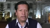 Tacuri sobre Castillo: "No hay razón para huir del presidente" - Noticias de pasos-perdidos