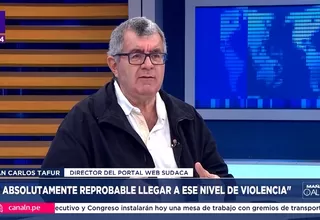Tafur rechaza violencia política tras agresión a Phillip Butters