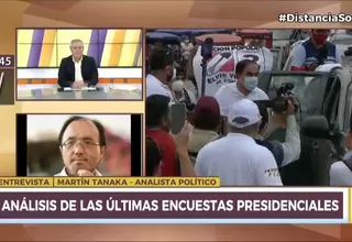 Martín Tanaka sobre las encuestas: "Lo que más llama la atención son los movimientos claros hacia arriba o hacia abajo"