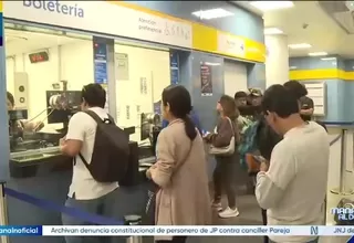 Tarjeta interoperable será obligatoria para ingresar a la Línea 2 del Metro desde el 8 de julio