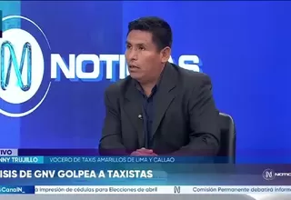 Gremios de taxistas anuncian marcha al MTC por restricción del GNV