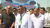 Taxistas protestan en exteriores del Aeropuerto Internacional Jorge Chávez - Noticias de aeropuerto-arequipa
