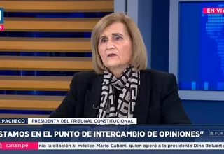 TC aún no define fallo sobre demanda competencial por Boluarte