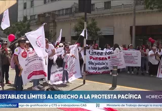 TC establece los límites al derecho a la protesta pacífica en Perú