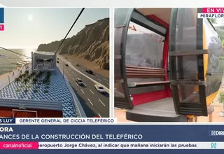 Teleférico de Miraflores estaría listo para el verano de 2026