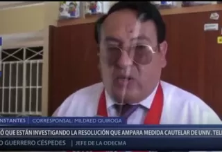 Telesup: jefe de Odecma Amazonas señala que juzgado de Bagua al parecer "no tiene competencia"