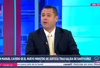 Tello: Cavero debe aclarar denuncias para dar confianza pública