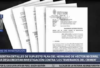 'Los temerarios del crimen': testigo detalló plan para desacreditar a fiscal Carrasco