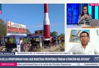 Tensión Perú–Colombia: Cámara de Comercio de Loreto opina