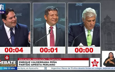 El tenso cruce entre Enrique Valderrama y Fernando Olivera