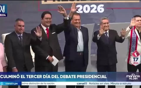 Tercer debate presidencial marcado por cruces y propuestas