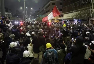 Tercera marcha contra el Gobierno y el Congreso