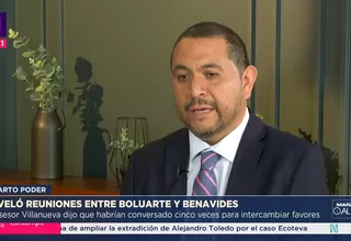 El testimonio de Villanueva sobre Boluarte y Benavides