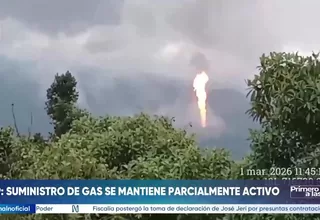 TGP: suministro de gas sigue parcialmente activo