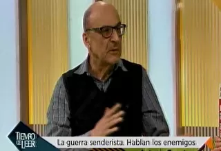 Tiempo de Leer: Antonio Zapata presentó ‘La guerra senderista. Hablan los enemigos’