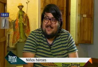 Tiempo de Leer: Diego Zúñiga nos da detalles de su libro 'Niños héroes'