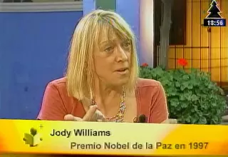 Tiempo de Leer: Jody Williams presenta 'La hippie que llegó a ser Nobel de la Paz'