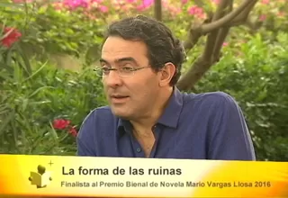 Tiempo de leer: Juan Gabriel Vásquez habla de su novela 'La forma de las ruinas'