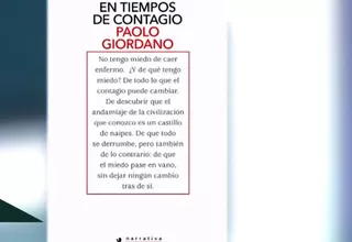 Tiempo de Leer: En tiempos de contagio y La transparencia del tiempo son nuestros recomendados hoy