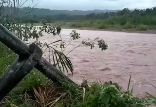 Tingo María: Reportan desaparición de joven tras intensas lluvias