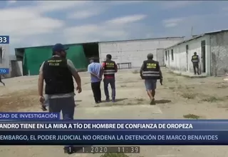 Tío de socio de Gerald Oropeza está en la mira de la Dirandro