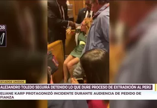 Toledo: foto muestra reacción de Eliane Karp tras fallo de la justicia de EE.UU. 