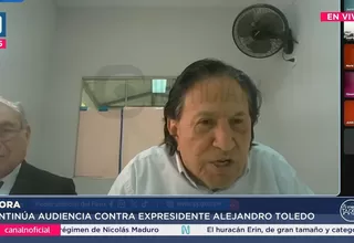 Toledo niega actos de corrupción y acusa a Maiman en caso Ecoteva