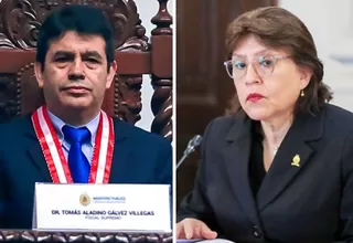 Tomás Aladino Gálvez denuncia a fiscal de la Nación por caso TC