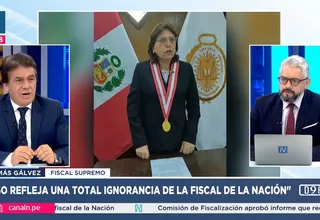 Tomás Gálvez acusa a Delia Espinoza de prevaricato e ignorancia