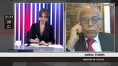 Torres: Canciller Béjar debe dar explicación respecto a declaraciones sobre el terrorismo - Noticias de anibal-quiroga