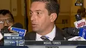 Torres: Me parece que no hubo coacción en conversación entre Alarcón y auditor - Noticias de auditores