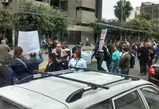 Trabajadores de EsSalud iniciaron huelga nacional indefinida