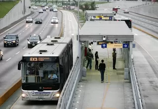 Trabajos de mantenimiento del Metropolitano empezaron en la madrugada