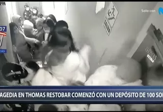 Tragedia en discoteca Thomas Restobar empezó con un depósito de S/100