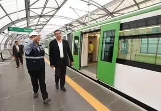 En junio empezará a operar el tramo 2 de la Línea 1 del Metro de Lima