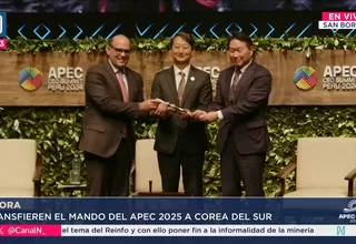 Transfieren mando del APEC a Corea del Sur