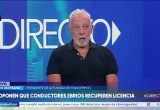 Transitemos advierte riesgos por norma del Congreso que beneficiaría a conductores ebrios