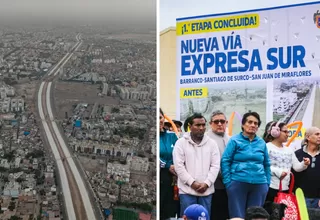 Tránsito en Vía Expresa Sur se habilitará desde 22 de setiembre