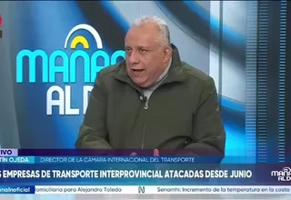 Transporte interprovincial evalúa suspender operaciones por ola de extorsiones e inseguridad