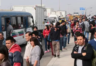 Transportistas anuncian nuevo paro para este jueves 3 de octubre