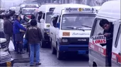 Transportistas anuncian paro indefinido a nivel nacional para el 5 de junio - Noticias de falso-colectivo