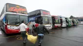 Transportistas interprovinciales se suman al paro del lunes 27 de junio - Noticias de mirtha v��squez