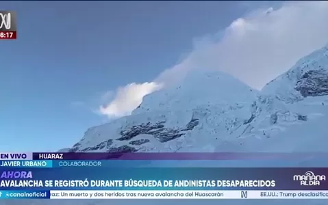 Nevado Huascarán: Continúa búsqueda de tres montañistas desaparecidos