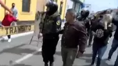 Trujillo: alcalde de Moche fue agredido durante protesta - Noticias de trujillo