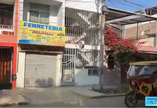 Trujillo: Detonan explosivo en ferretería