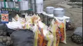 Trujillo: Donan alimentos e implementos de cocina al distrito de La Esperanza - Noticias de edmer-trujillo